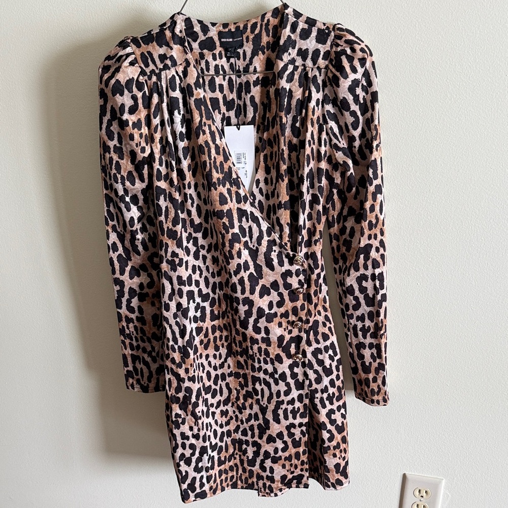River island London puff shoulders . New .